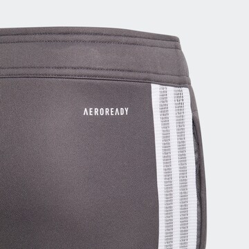 ADIDAS PERFORMANCE Slim fit Workout Pants 'Tiro' in Grey