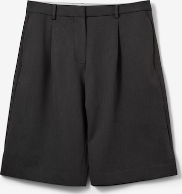 Sofie SchnoorBaggy Hlače na crtu 'ELSASW' - siva boja: prednji dio