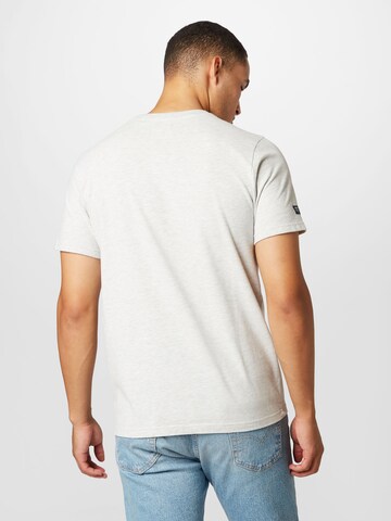 T-Shirt 'Vintage Corporate' Superdry en gris