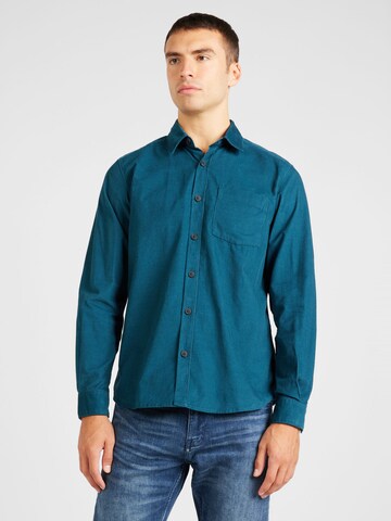 s.Oliver - Ajuste regular Camisa en verde: frente