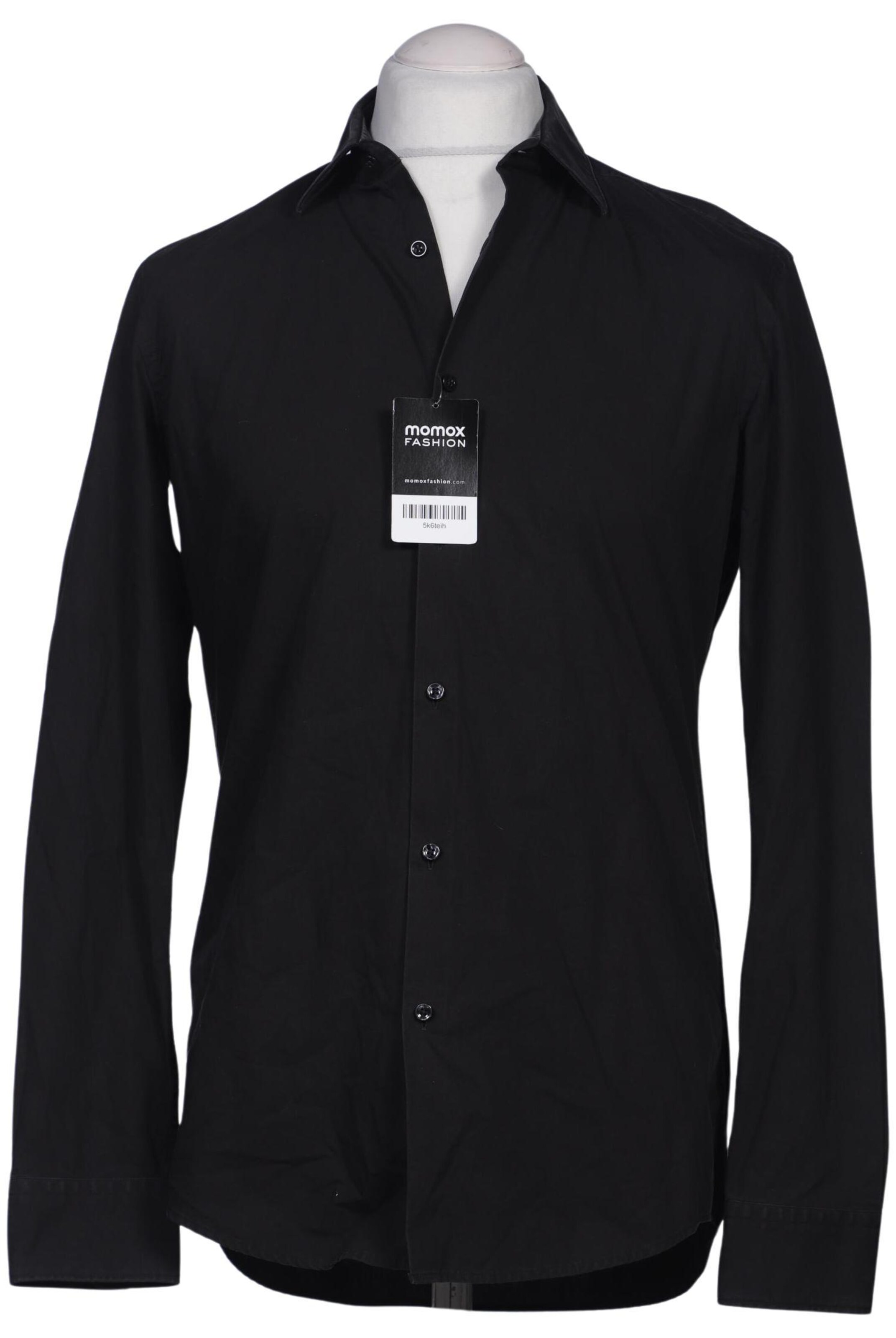 HUGO Button Up Shirt in M in Black: front