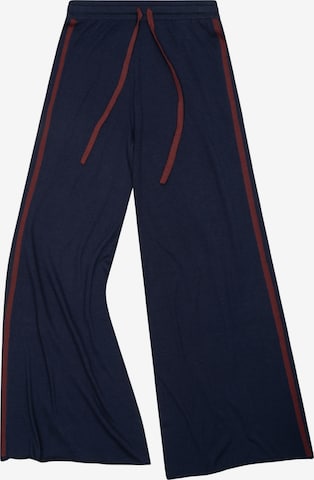 Loosefit Pantalon 'Bambou & Coton' LDB en bleu : devant