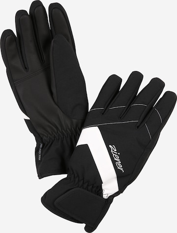 ZIENER - Guantes deportivos 'Kaiti' en negro: frente