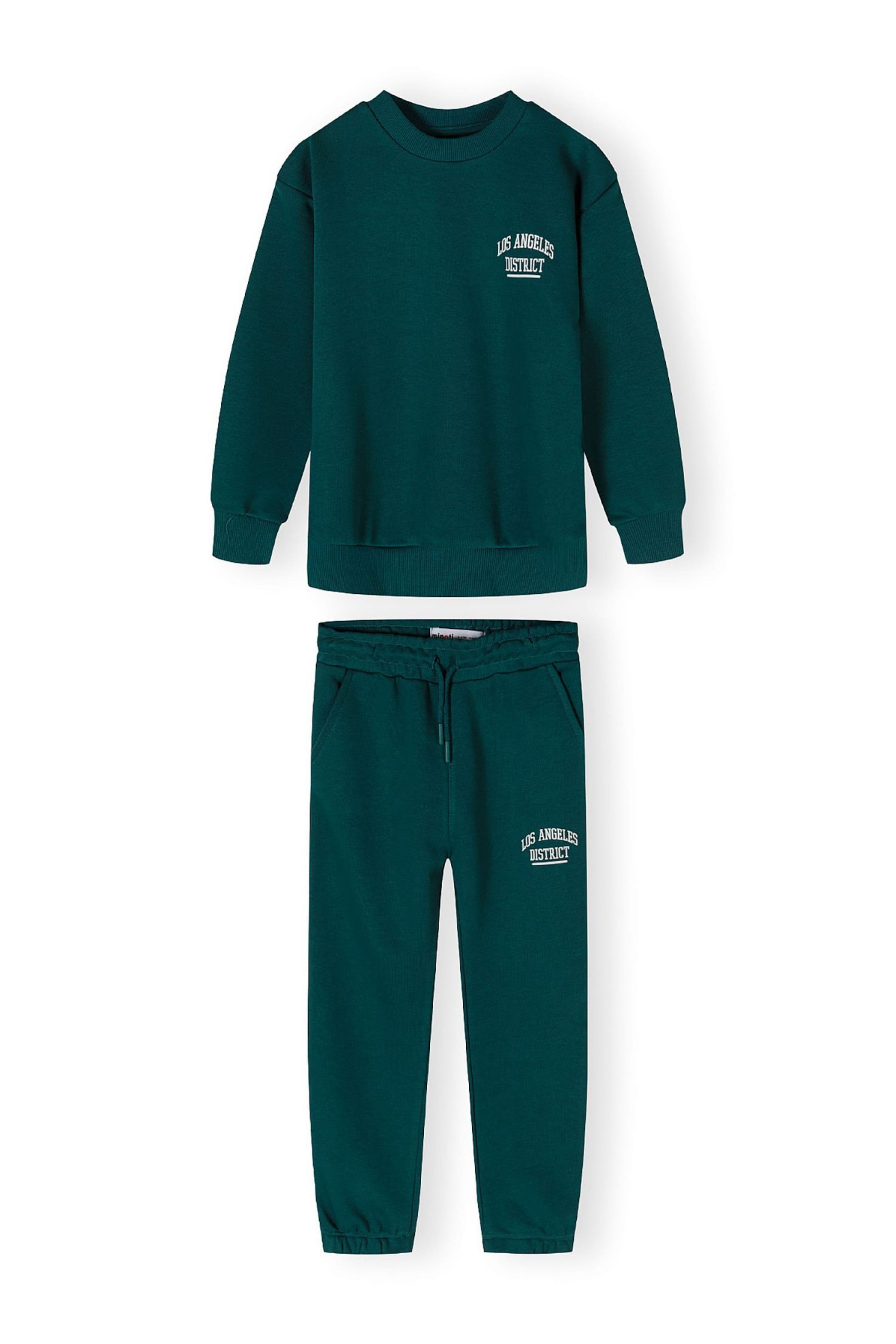 MINOTI Trenirka za tek | zelena barva: sprednja stran