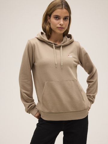 FILA - Sudadera 'LIERNA hoodie' en beige: frente
