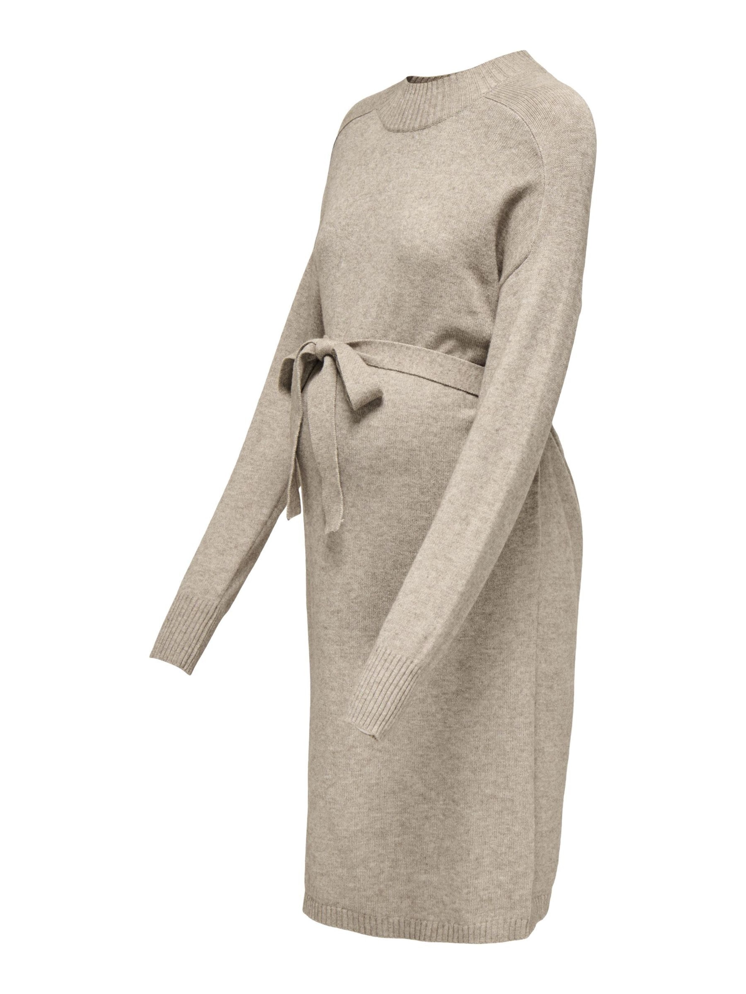 bēšs Only Maternity Adīta kleita 'OLMLEVA': no priekšpuses