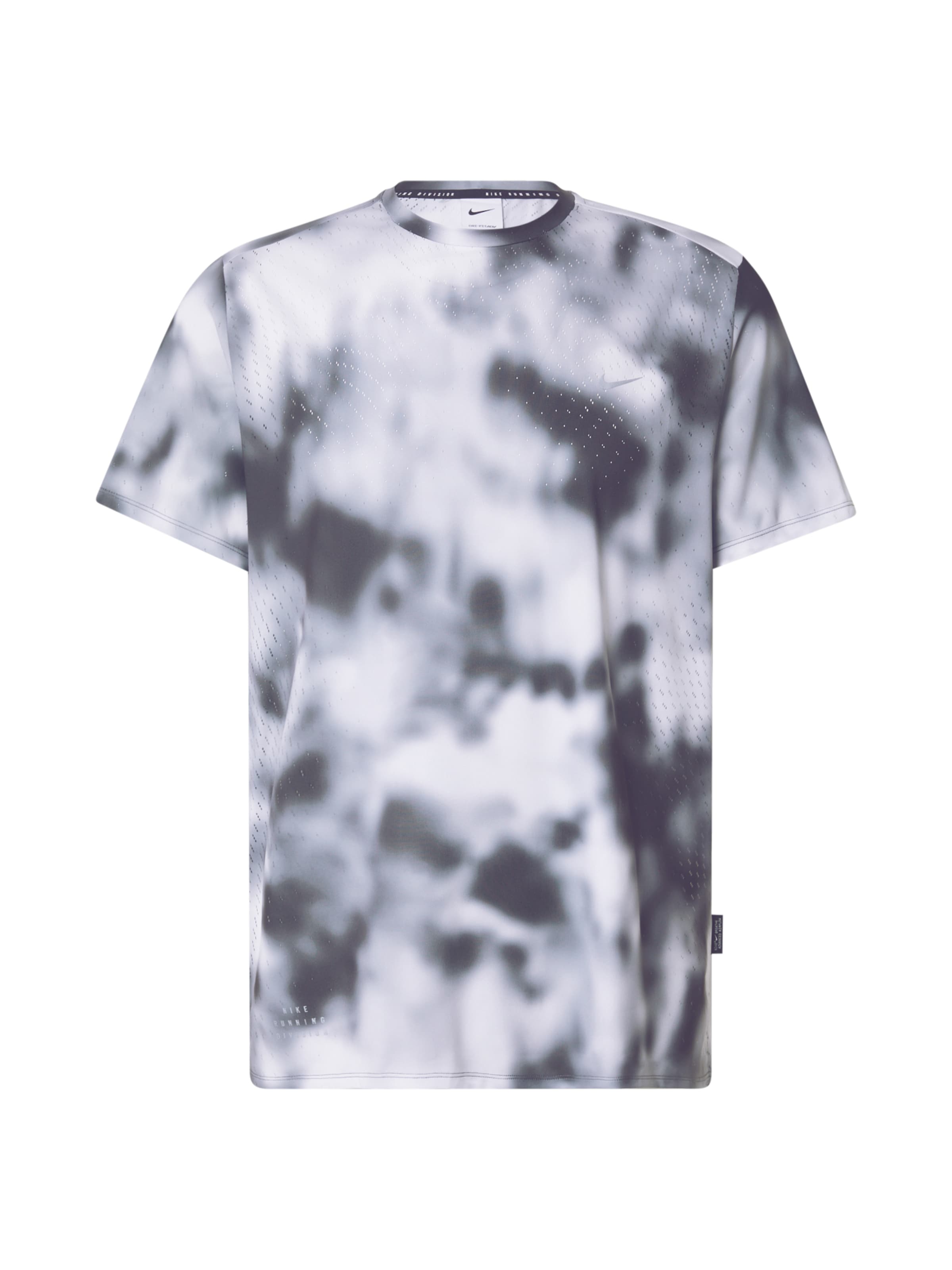 NIKETehnička sportska majica 'BREATHE' - crna boja: prednji dio