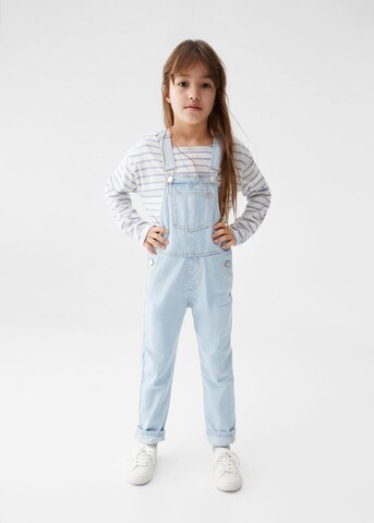 MANGO KIDS Regular Latzhose 'Amara' in Blau: predná strana