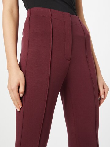 TAIFUN Skinny Broek in Rood