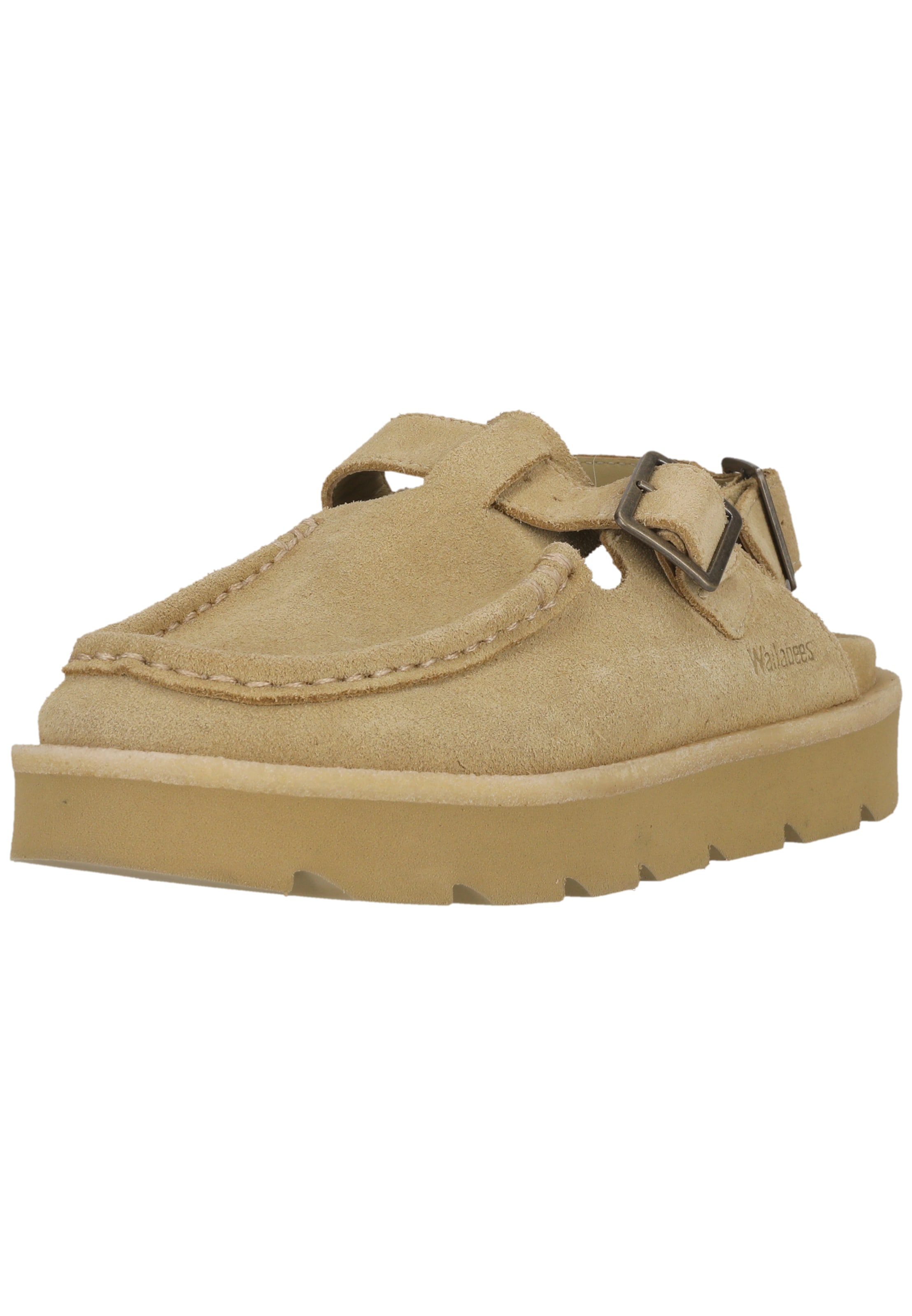 CLARKS Clogs 'Meare Easy' in Bruin: voorkant