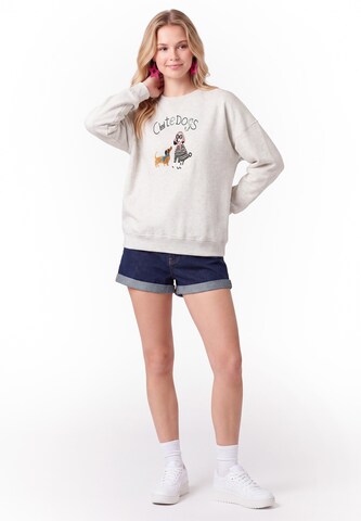 MYMO Sweatshirt in Wit