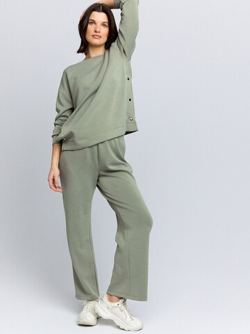 Wide leg Pantaloni di Next in verde