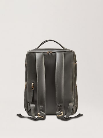 NEGOTIA Leather Backpack 'Kova' in Black