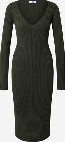 LeGer by Lena Gercke Knitted dress 'Josefin' in Green: front