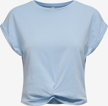 ONLY T-Shirt 'Reign' in Blau: Vorderseite