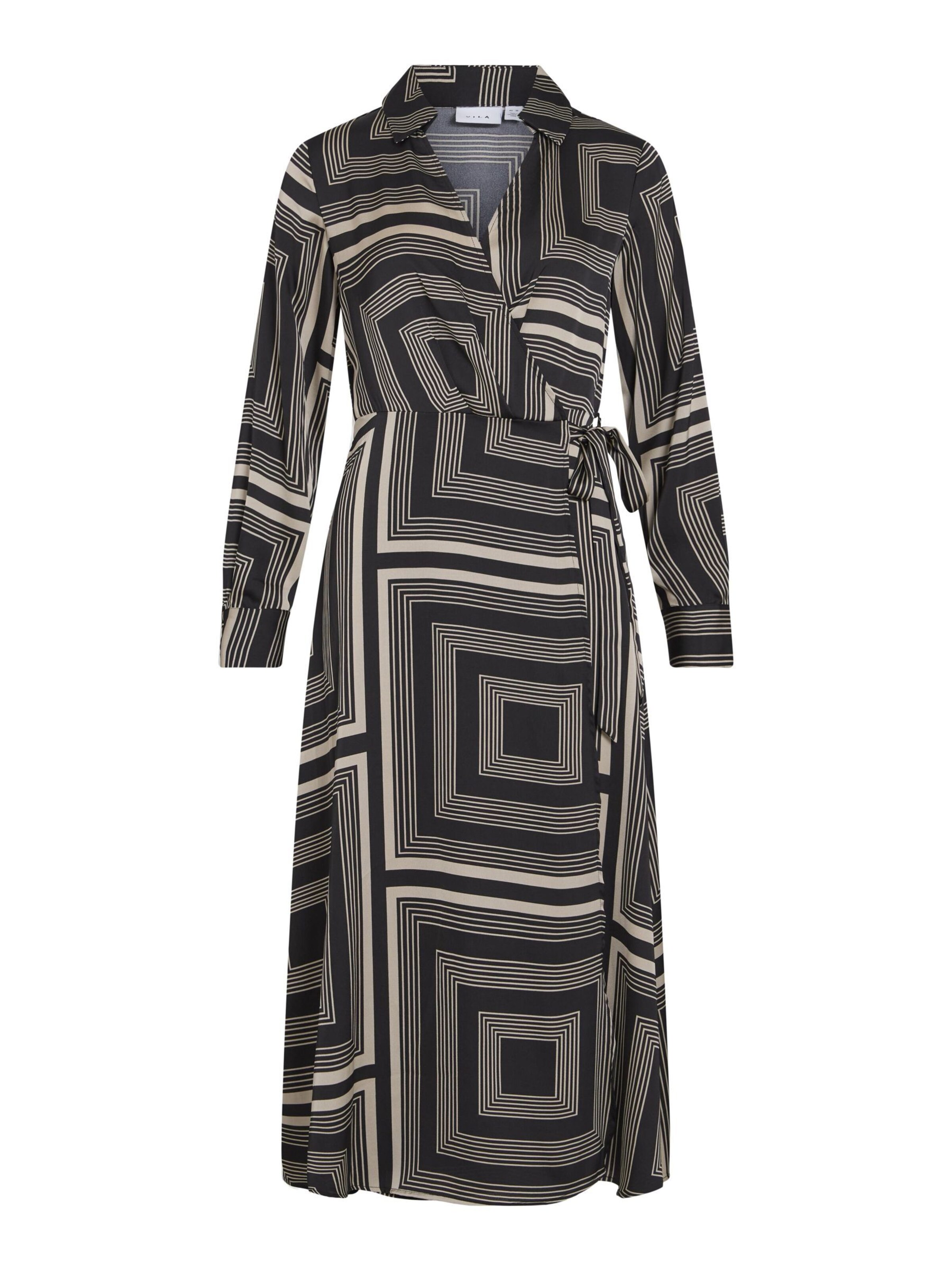 VILA Kleid in Schwarz: Vorderseite