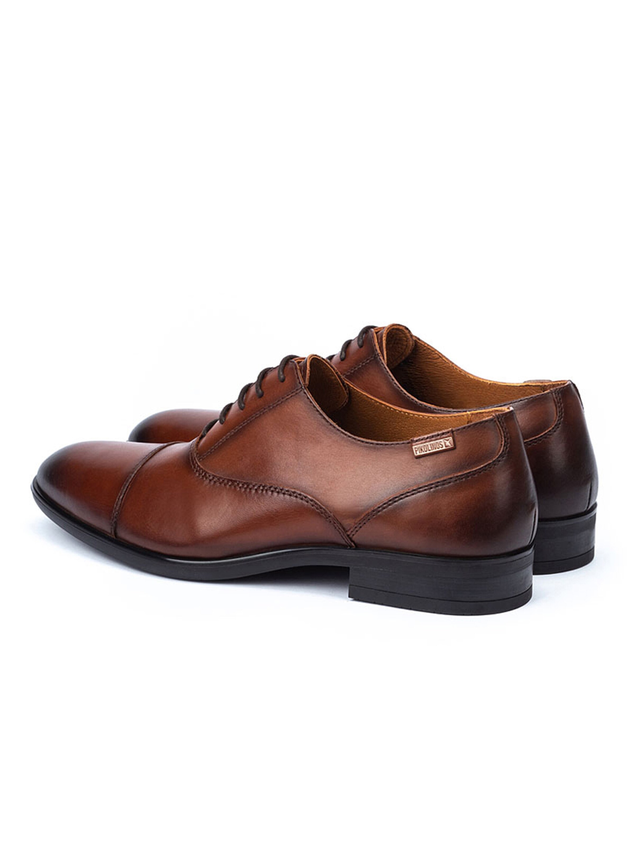 PIKOLINOSCipele na vezanje 'Bristol' - smeđa boja