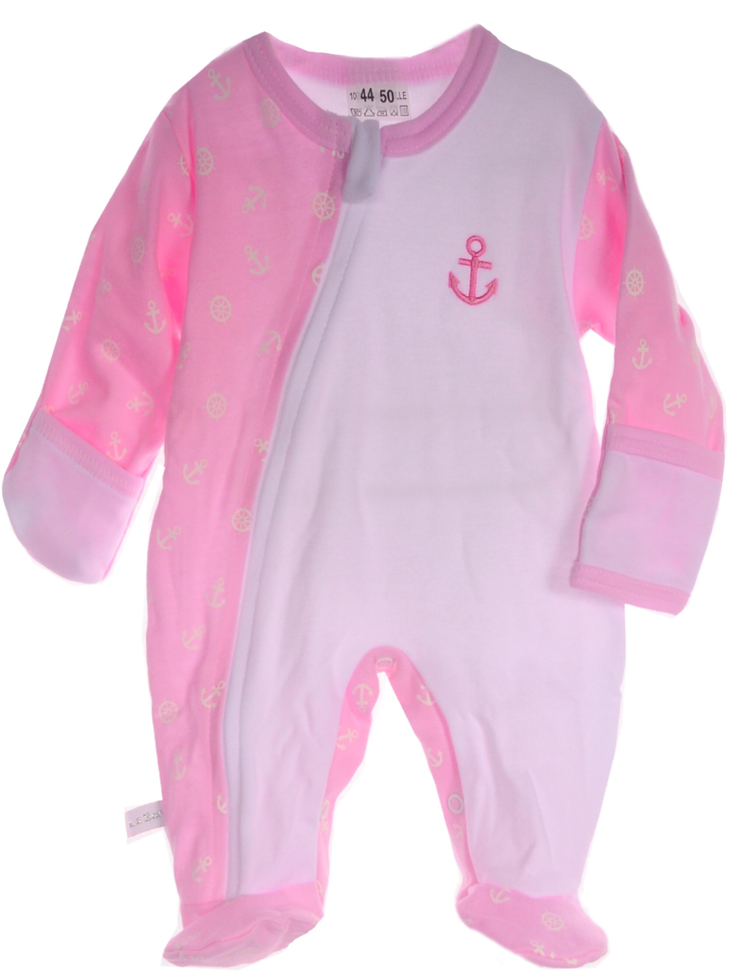 La Bortini Overall in Pink: Vorderseite