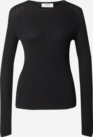 RÆRE by Lorena Rae Pullover 'Juna' in Schwarz: predná strana