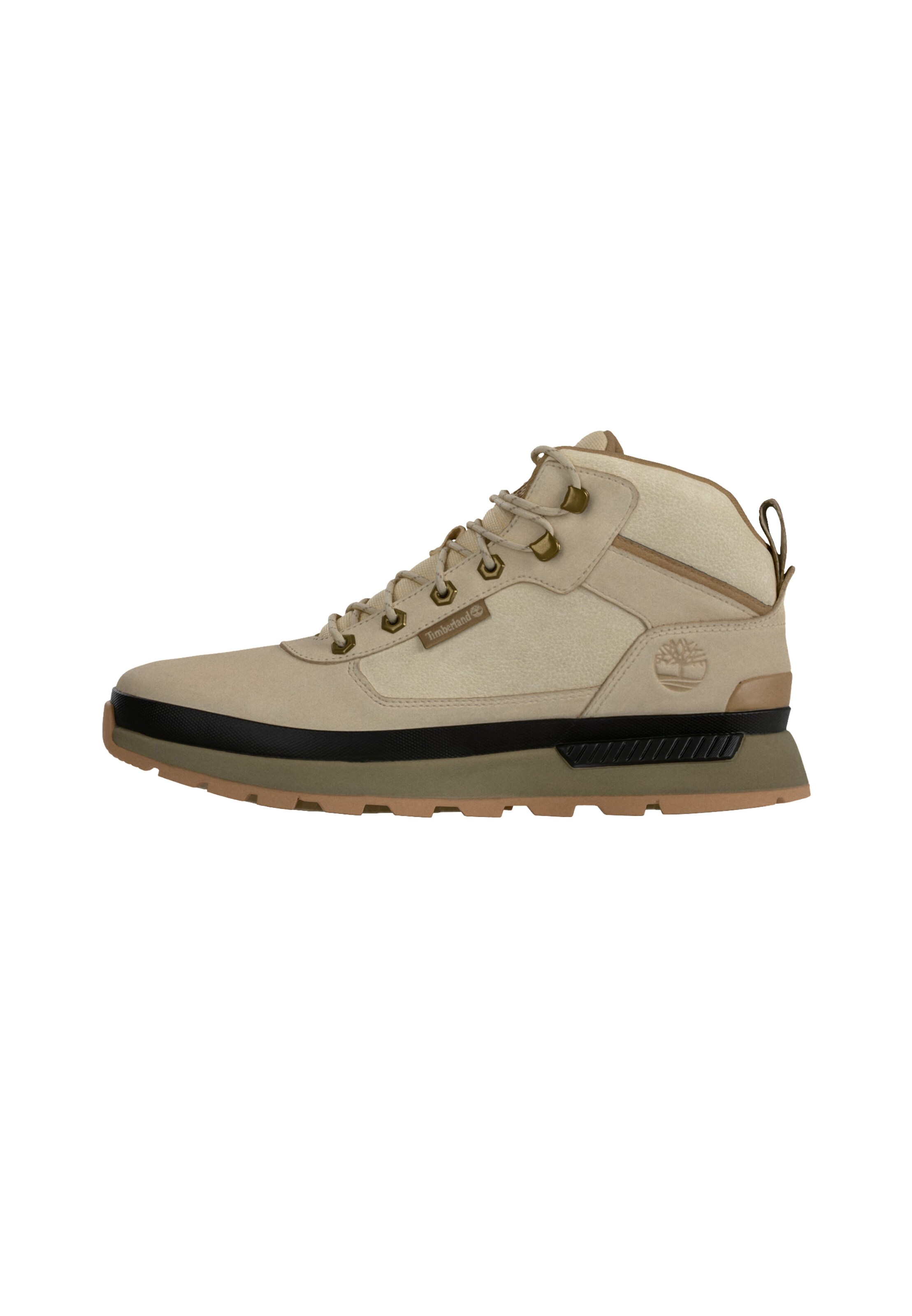 TIMBERLAND Magas szárú sportcipők 'MID LACE SNEAKER' - bézs: elől