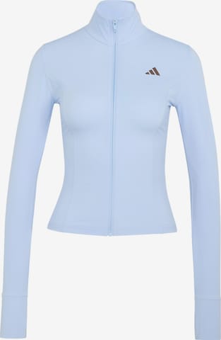 ADIDAS PERFORMANCE - Chaqueta de chándal 'Studio' en azul: frente
