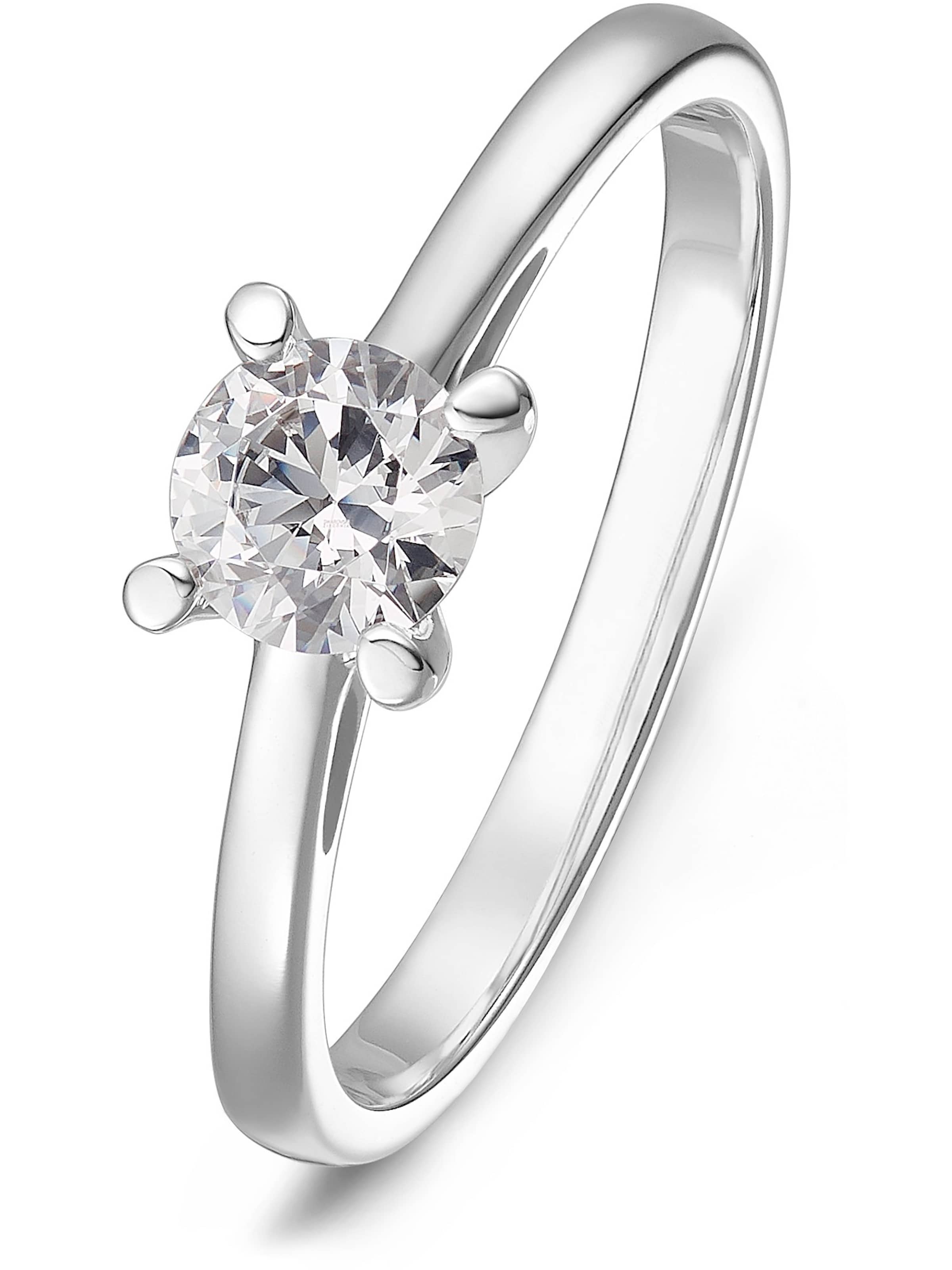 CHRIST Ring in Silber: Vorderseite