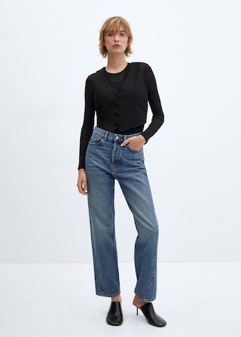 MANGO Regular Jeans 'Nicola' in Blauw