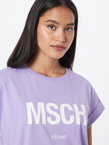 MSCH COPENHAGEN Koszulka 'Alva' w kolorze fioletowy
