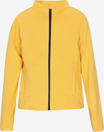 Veste de survêtement hoona en jaune : devant