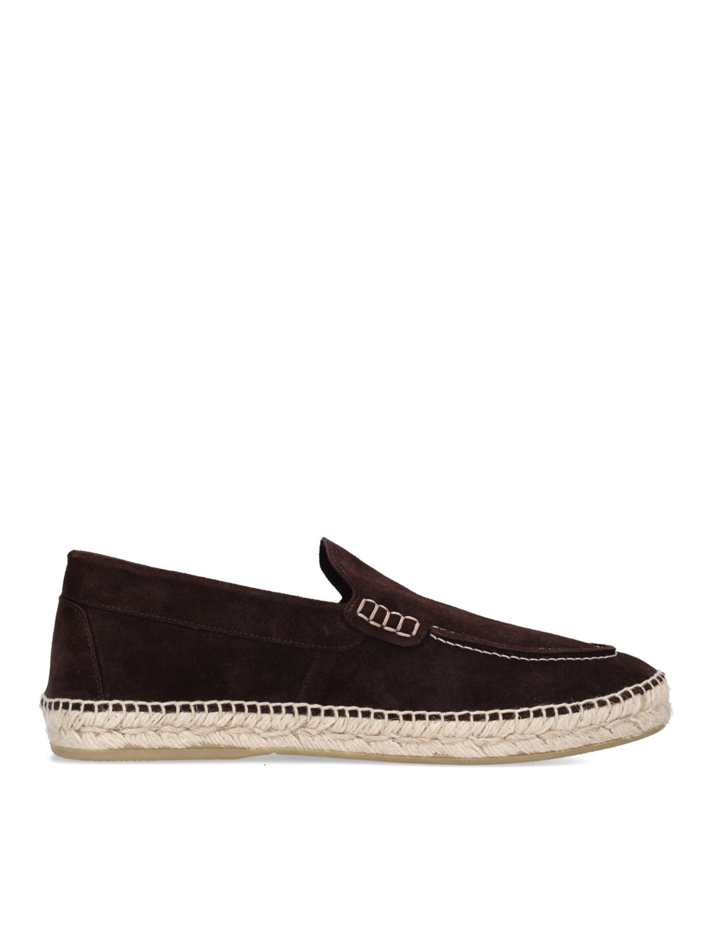 MANFIELD Espadrilles in Braun