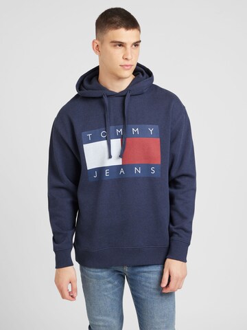 Tommy Jeans Sweatshirt in Blue: front