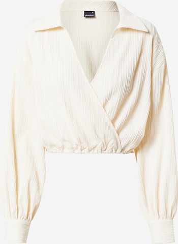 Camicia da donna 'Therese' di Gina Tricot in beige: frontale