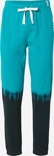 Hurley Sportske hlače u tirkiz / crna / bijela, Pregled proizvoda