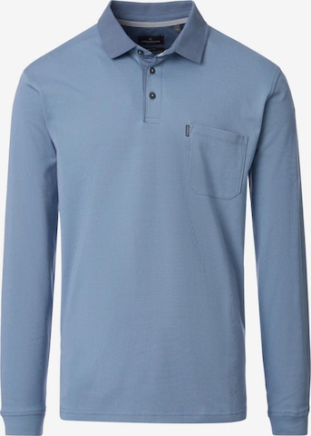 CASAMODA Shirt 'Basic' in Blau: Vorderseite