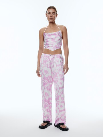 Wide Leg Pantalon 'Anneli' EDITED en rose