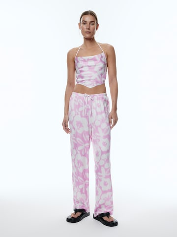 EDITED Wide leg Pants 'Anneli' in Pink