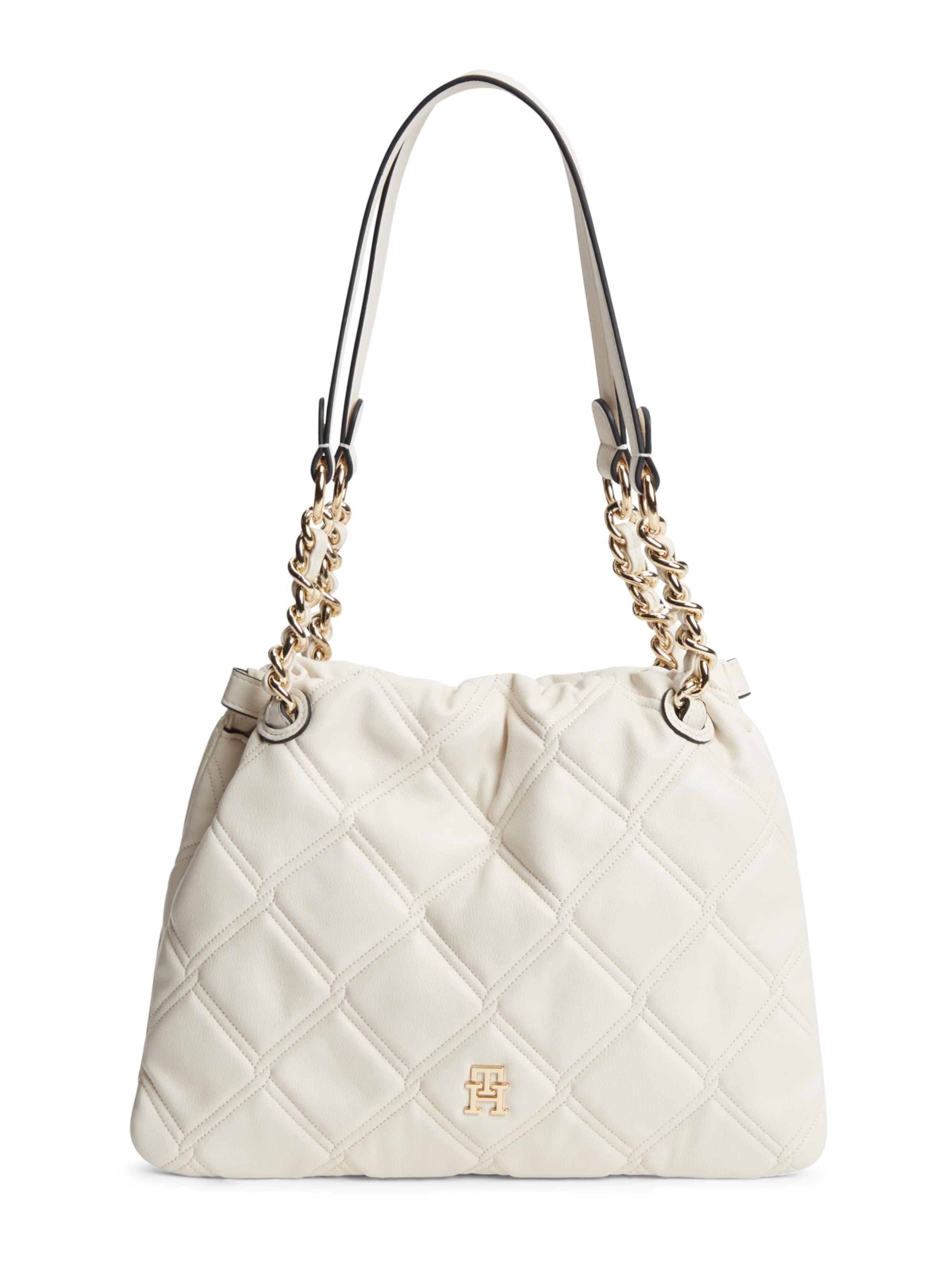 TOMMY HILFIGER Наплечная сумка в Бежевый: спереди