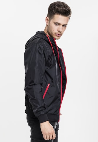 Urban Classics Between-Season Jacket in Black