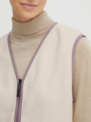 Gilet 'Pianne' di Oxmo in beige