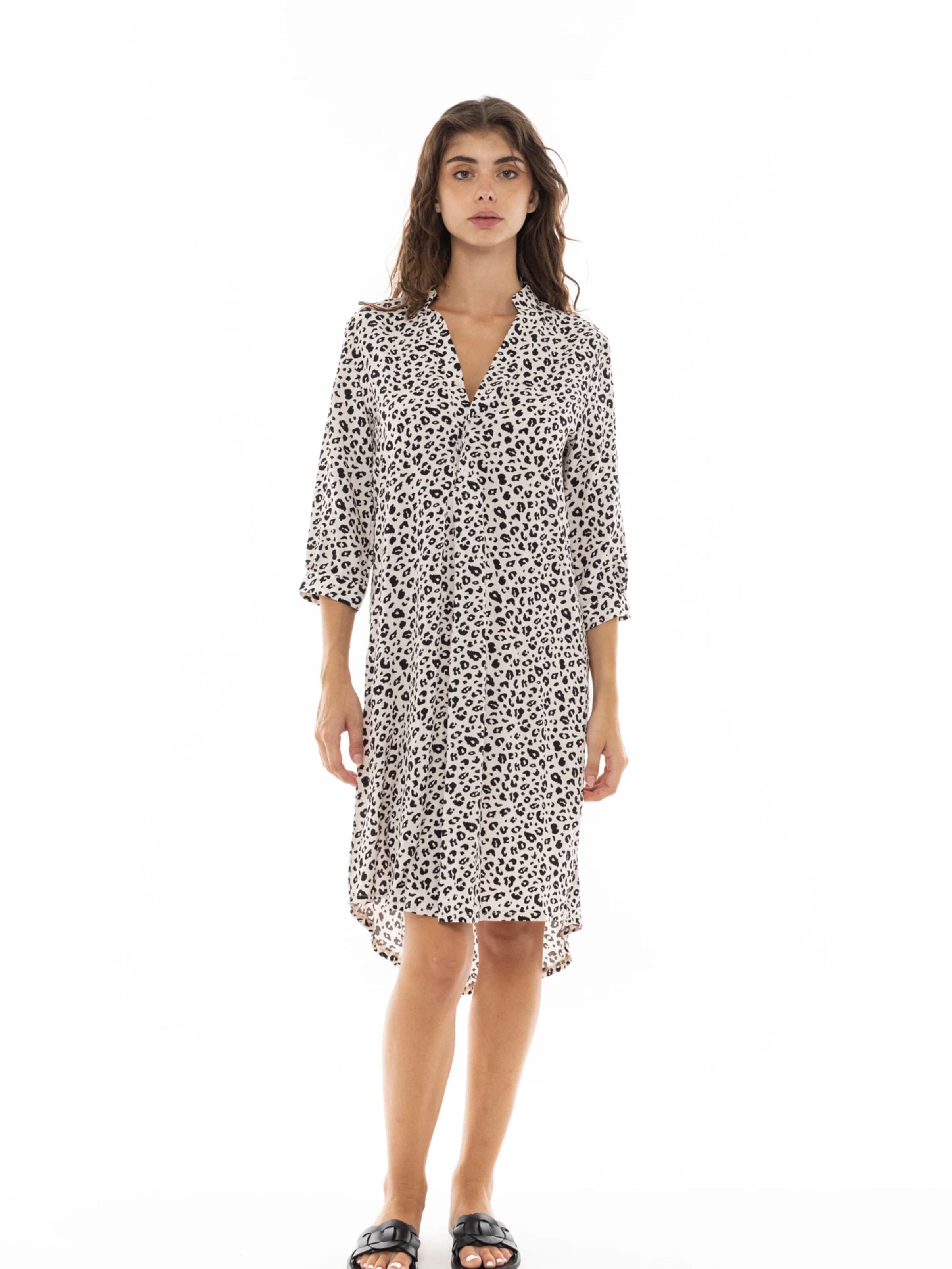 Pink Label Dress in White