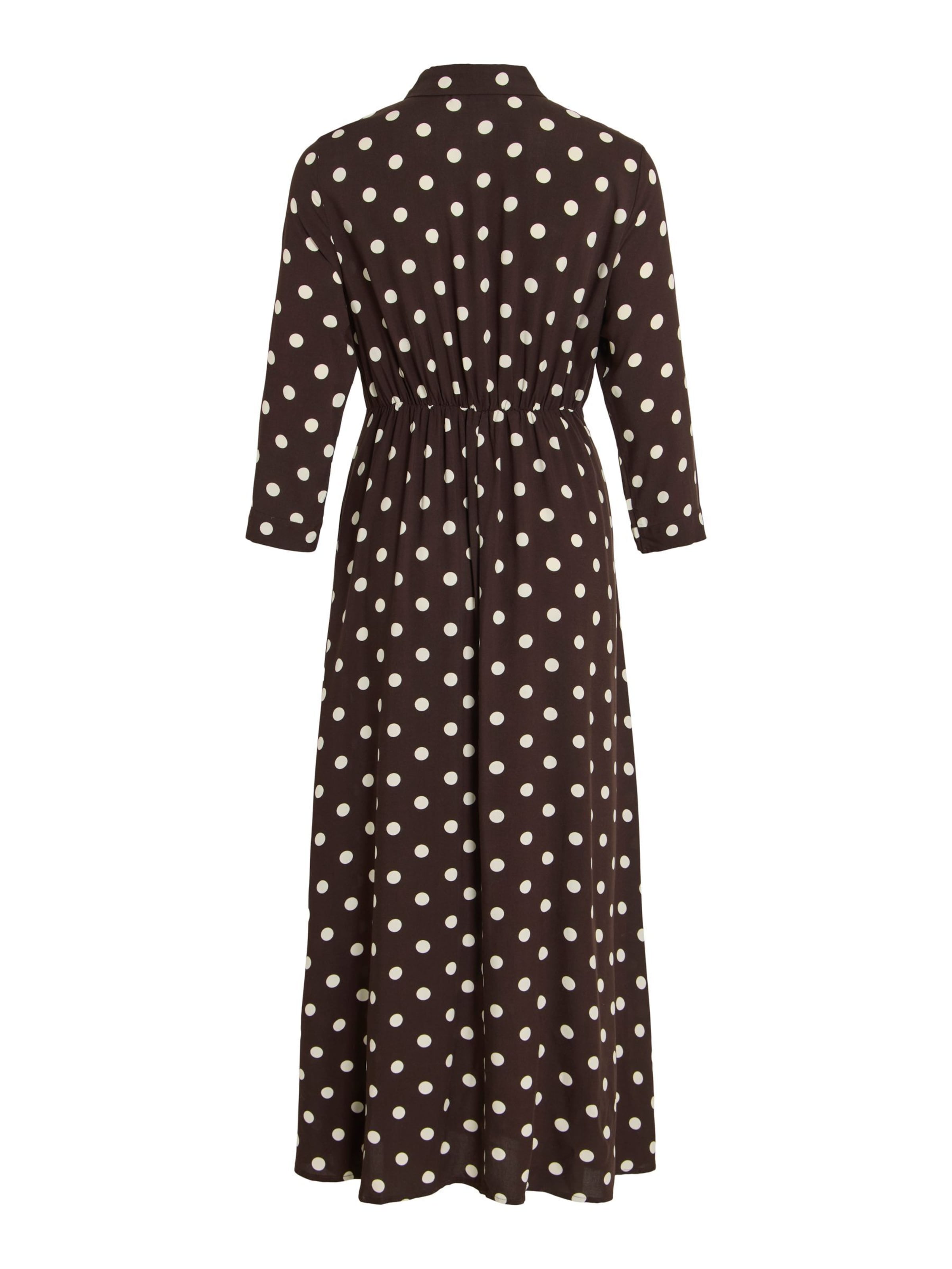 VILA - Vestido camisero 'VIAya Paya' en marrón