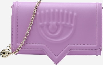 Chiara Ferragni Clutch 'RANGE A' in Lila: voorkant