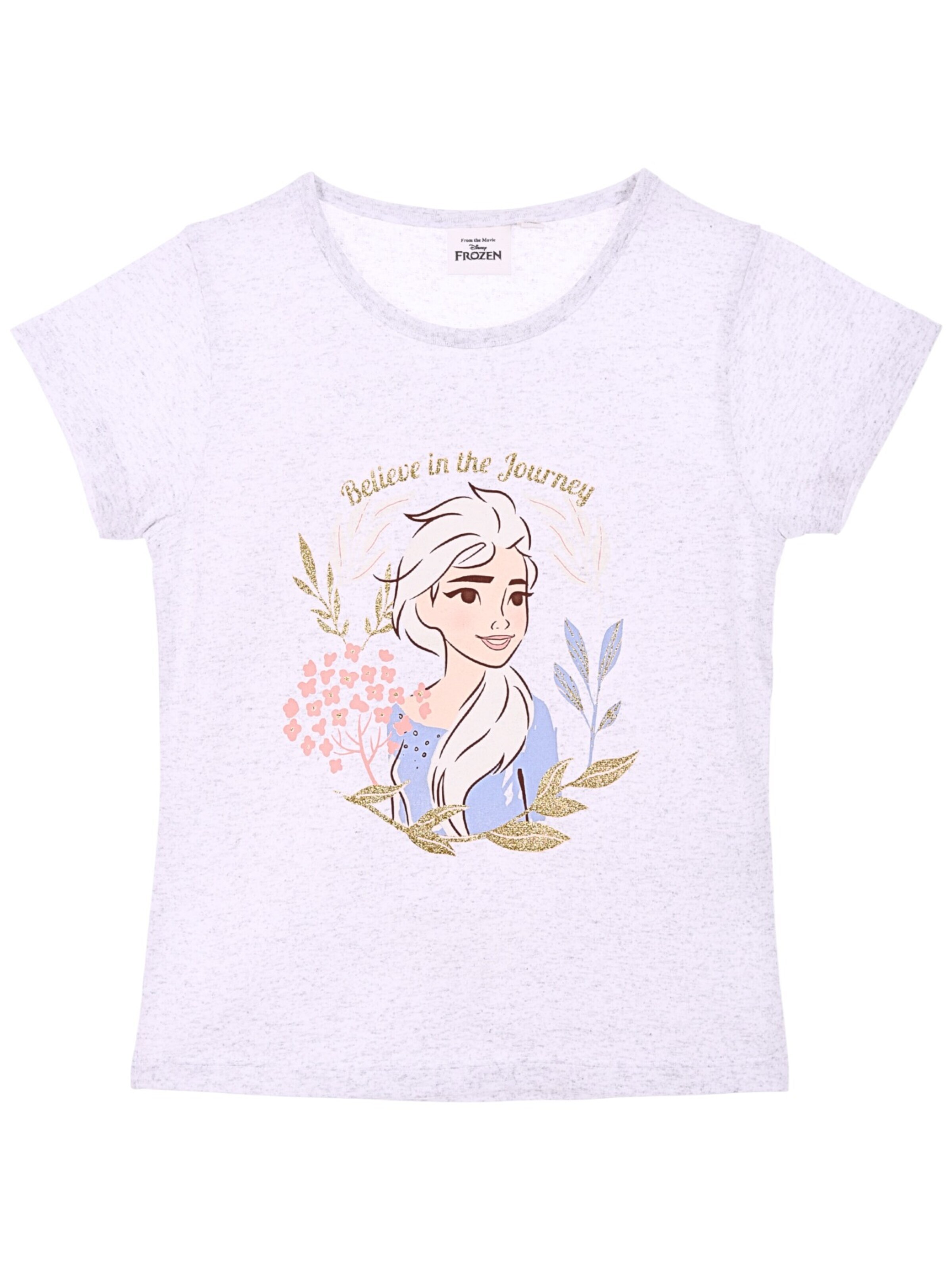 Disney Frozen Shirt 'Disney Frozen T-Shirt' in Grey: front