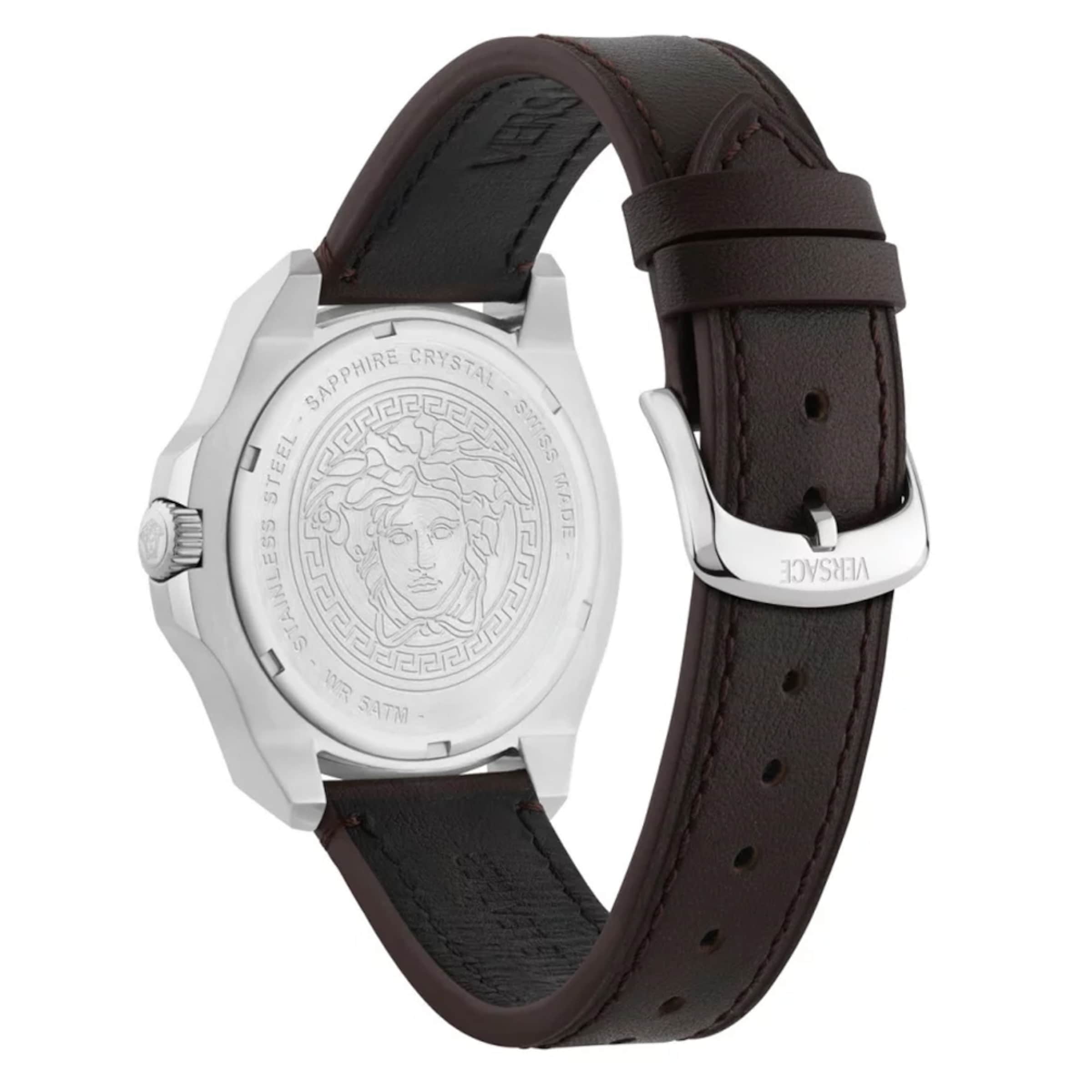 VERSACE Analoguhr in Grün