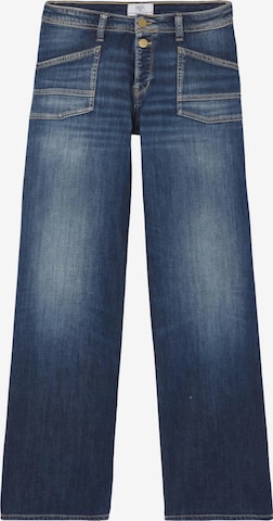 Le Temps Des Cerises Wide Leg Jeans in Blau: Vorderseite