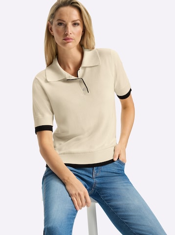 heine Pullover in Beige
