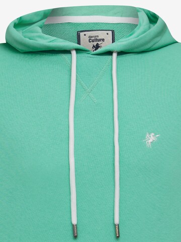 DENIM CULTURE Sweatshirt in Green