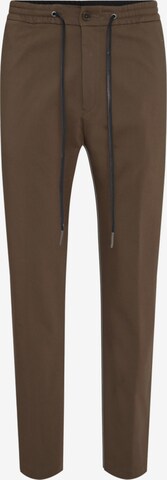 DRYKORN Regular Chino Pants ' Jeger ' in Brown: front