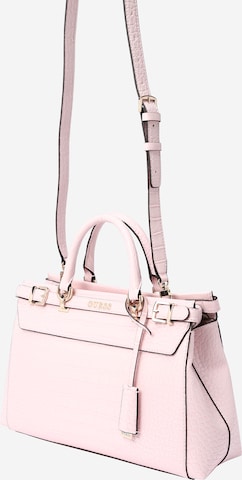GUESS Håndtaske 'SESTRI LUXURY' i pink