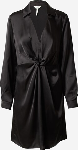 OBJECT Shirt dress in Black: front